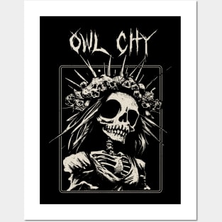 owl city spooky bride Posters and Art